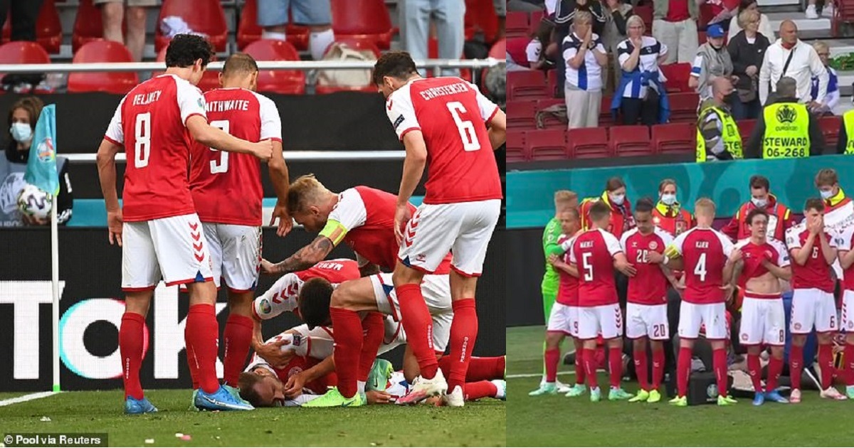 Euro 2020: Denmark vs Finland suspended after Eriksen collapses on the pitch (video)