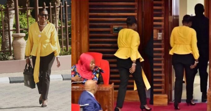 Tanzania female MP thrown