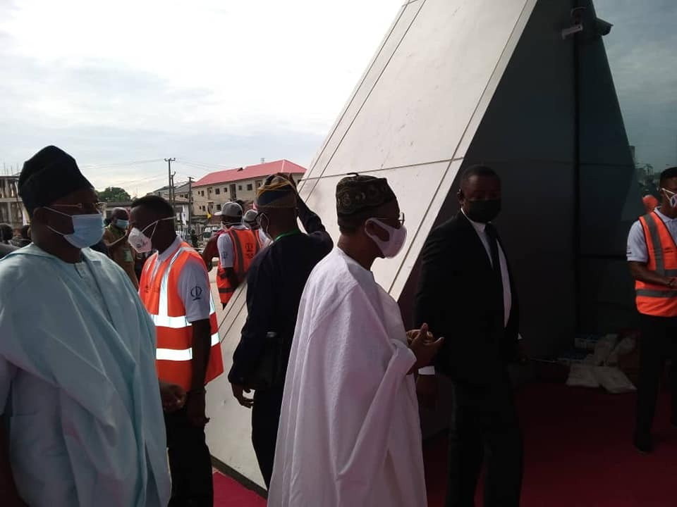 President Buhari arrives 