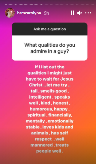 Caroline Danjuma lists