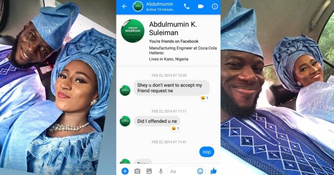 Nigerian man marries lady