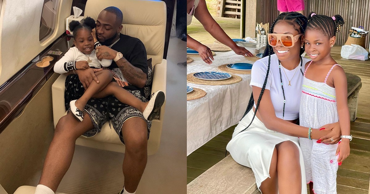 Davido’s first babymama, Sophia Momodu reveals she cried because her daughter couldn’t have her last name