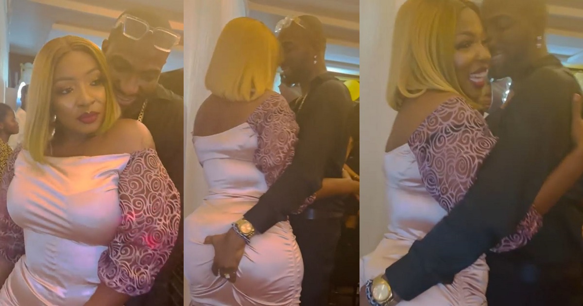 “Grab it, squeeze it tight” – Actress, Anita Joseph tells her husband as she celebrates 4th anniversary (Video)