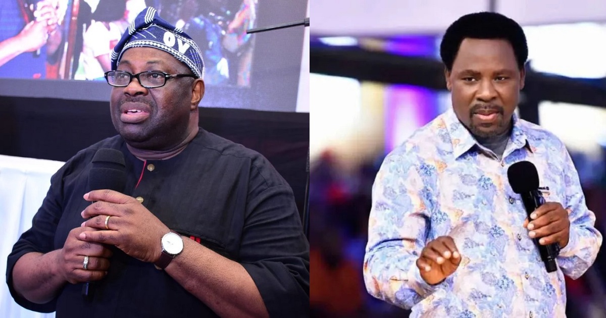 Dele Momodu questions why the Christian community has not commented on TB Joshua’s death