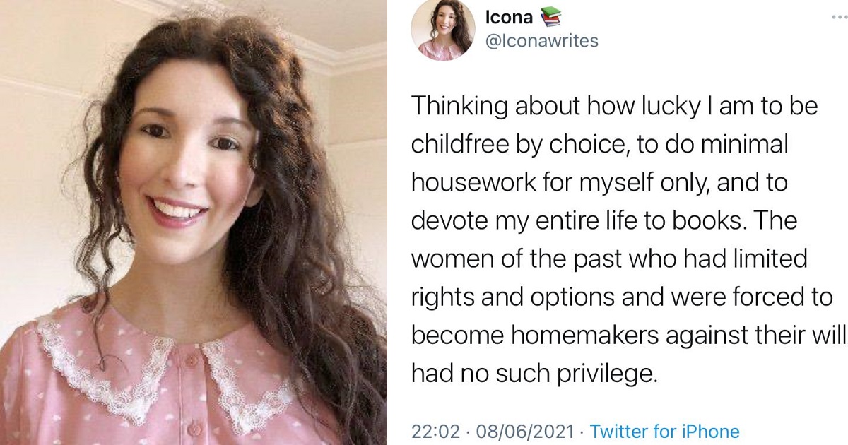Children’s book writer, Icona, explains why she feels lucky to be Childless