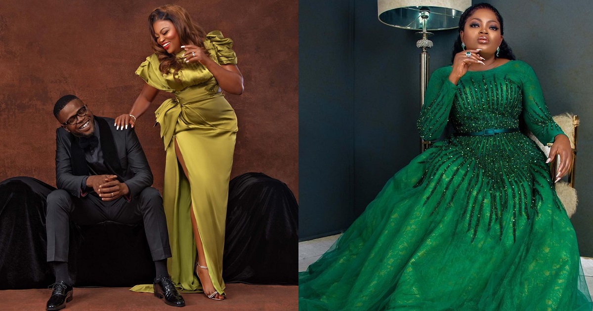 “She’s hot, classy and talented” – JJC Skillz praises his wife, Funke Akindele