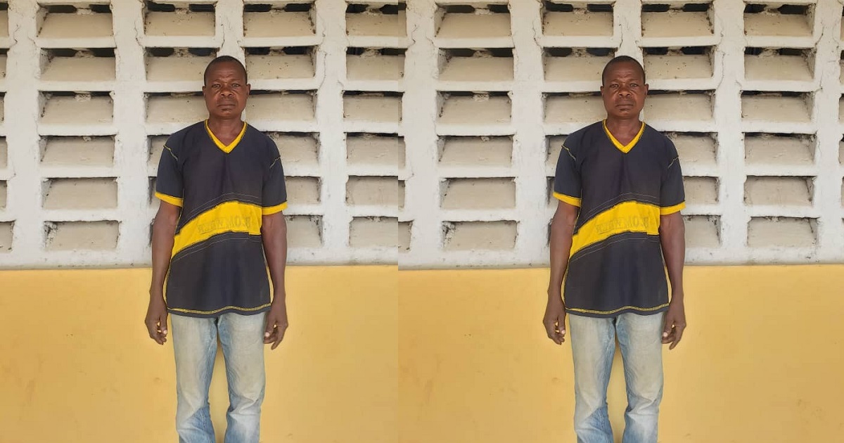 Man arrested for defiling his 14-year old biological daughter (Photo)