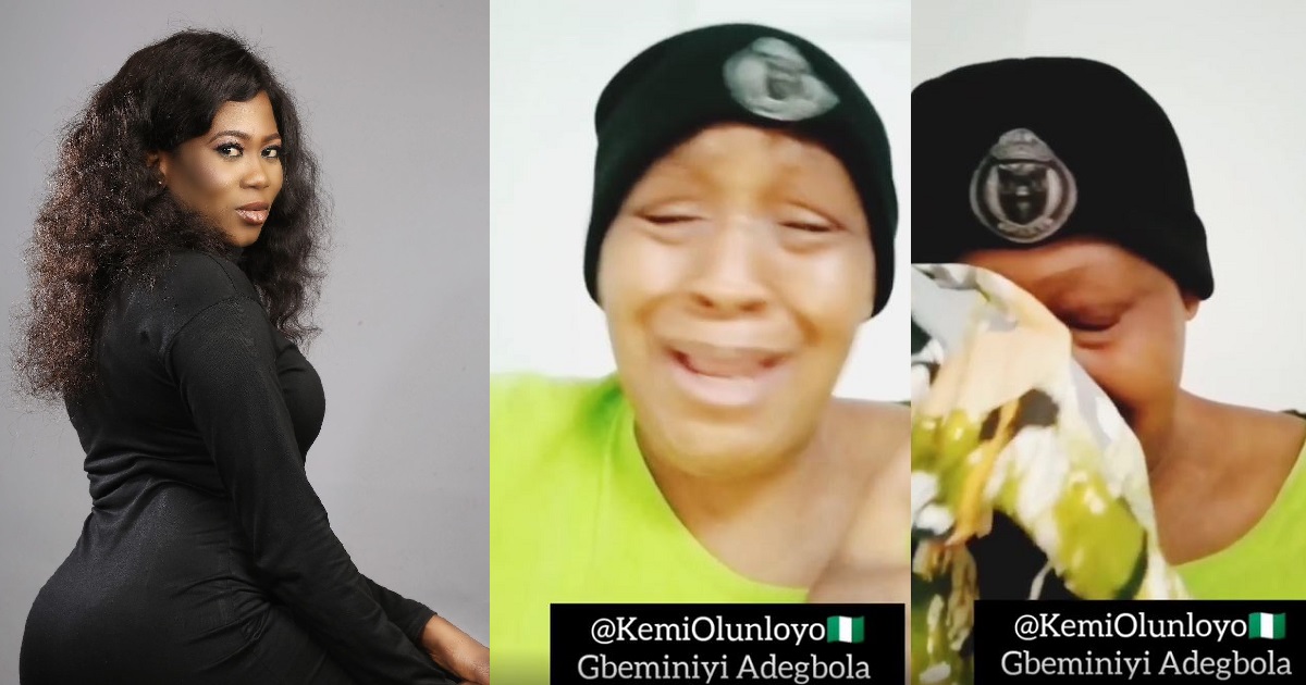 Kemi Olunloyo breaks down in tears as she recounts how Iyabo Ojo’s former PA, Gbeminiyi framed and sent her to prison