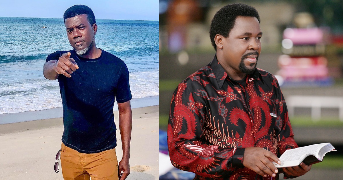 “Keep quiet or mourn, do not judge him” – Reno Omokri slams those mocking T.B. Joshua’s death