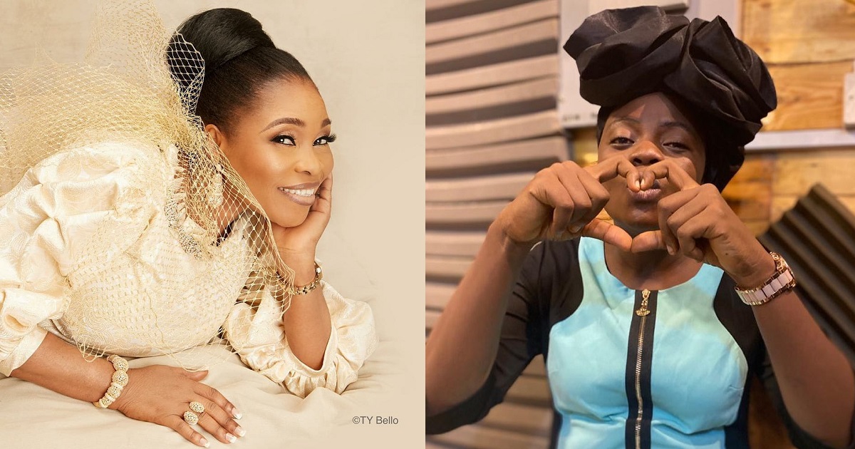 “Tope Alabi is our mother” – Yinka Alaseyori finally breaks silence after her song “Oniduromi” was criticized