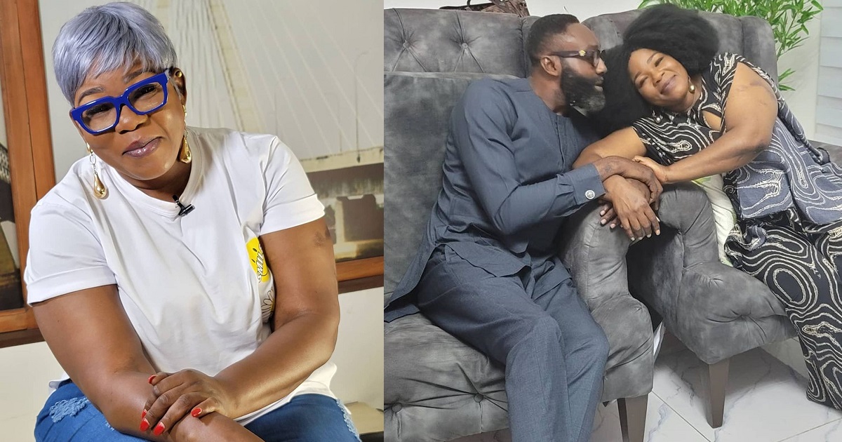 “Thanks for everything you do for me”– Actress, Ada Ameh writes as she shows off her man