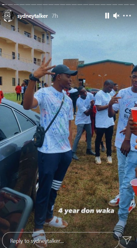 "4 years don waka" – Comedian SydneyTalker writes as he signs out from UNIBEN 4 bobre 1 3