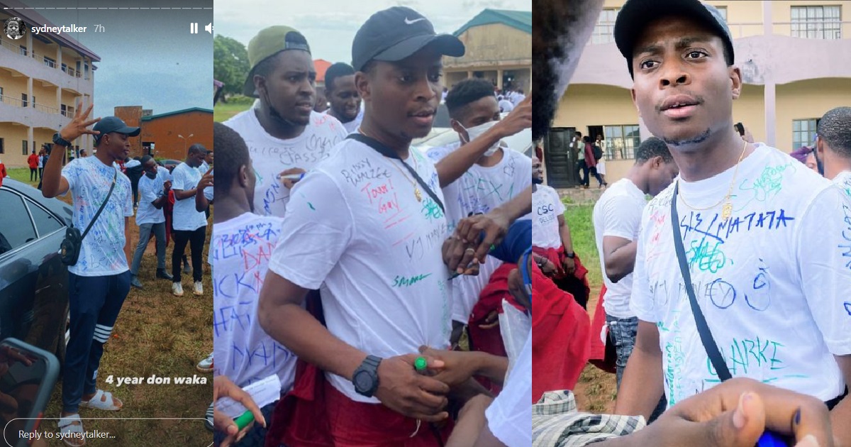 “4 years don waka” – Comedian SydneyTalker writes as he signs out from UNIBEN