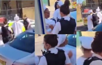 UK police was invited