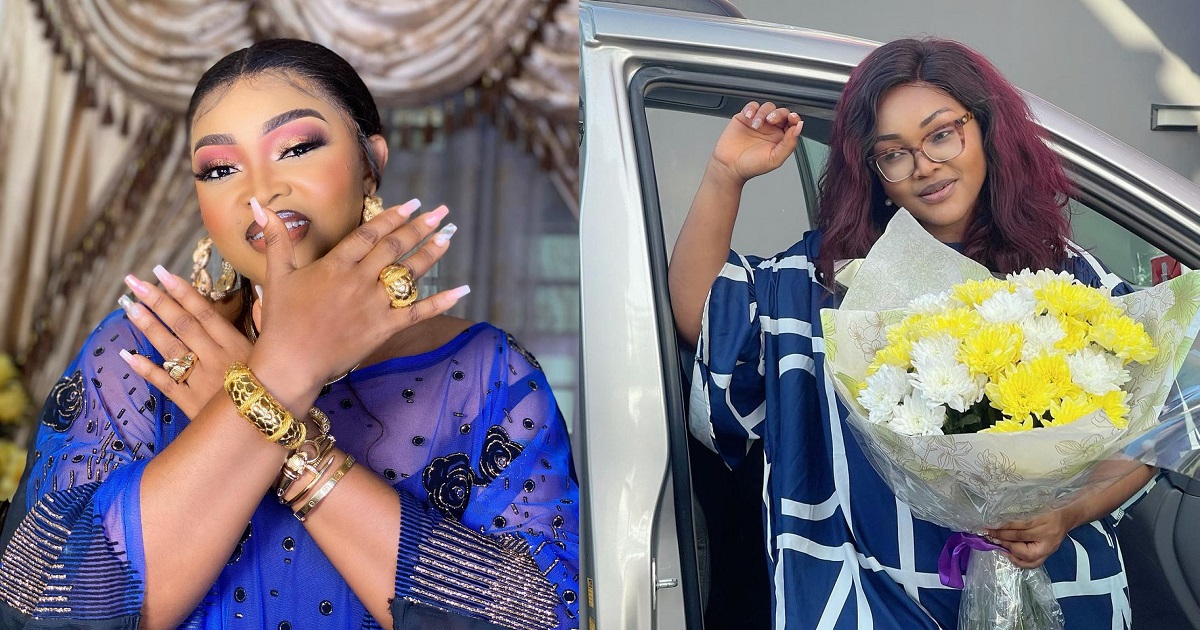 “I might change my mind and give marriage another shot” – Mercy Aigbe says as she shows off what her man did for her