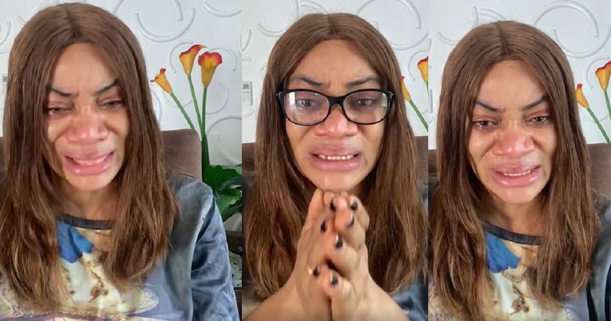 “There’s power in the tongue” – Actress, Nnanna tearfully appeals to Nigerians to stop being pessimistic about the country (video)