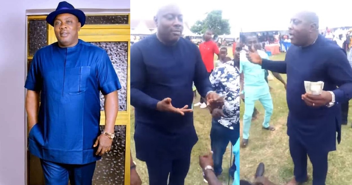 Video of Delta lawmaker, Kenneth Ogba dancing at a function one hour before he reportedly slumped and died