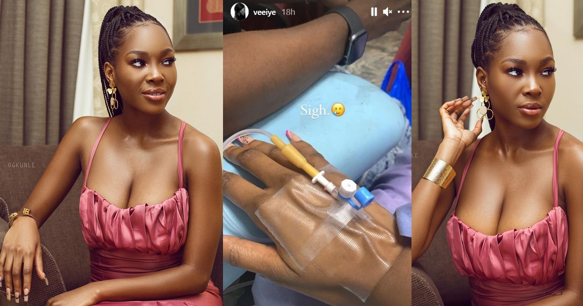 Big Brother Naija star, Vee, hospitalized
