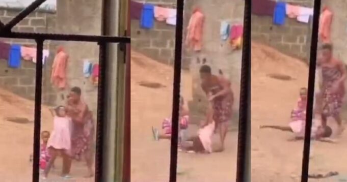 Woman filmed brutally assaulting