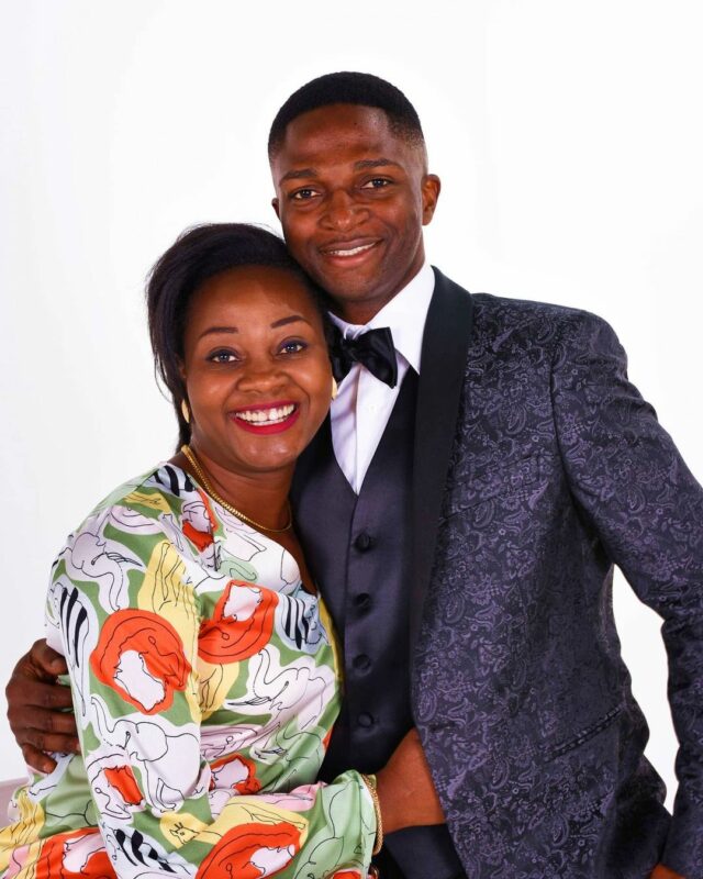 Journalist, Adeola Fayehun, and her husband baby girl (photos)