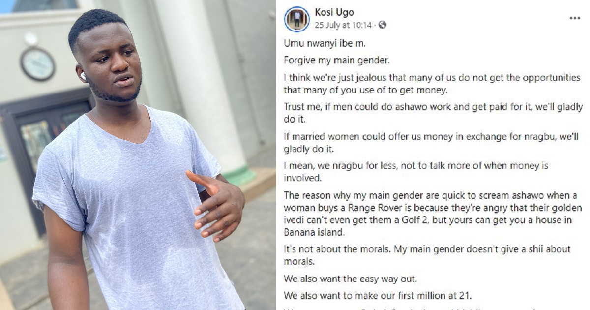 Nigerian man claims