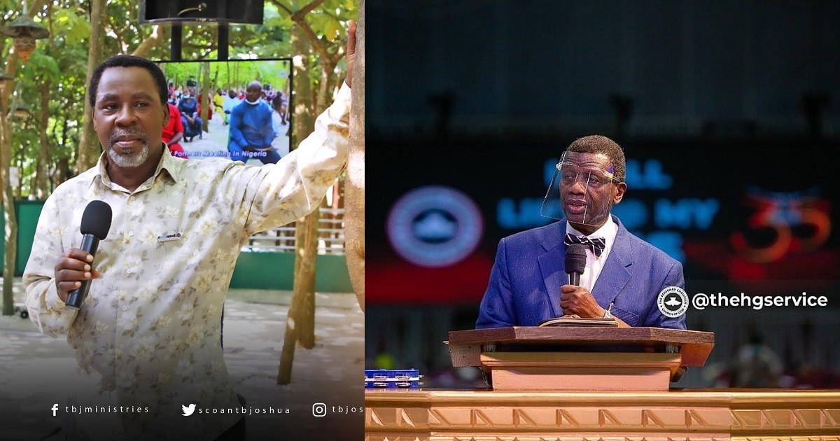 TB Joshua’s Demise : “We will meet again,” Pastor Adeboye finally breaks silence