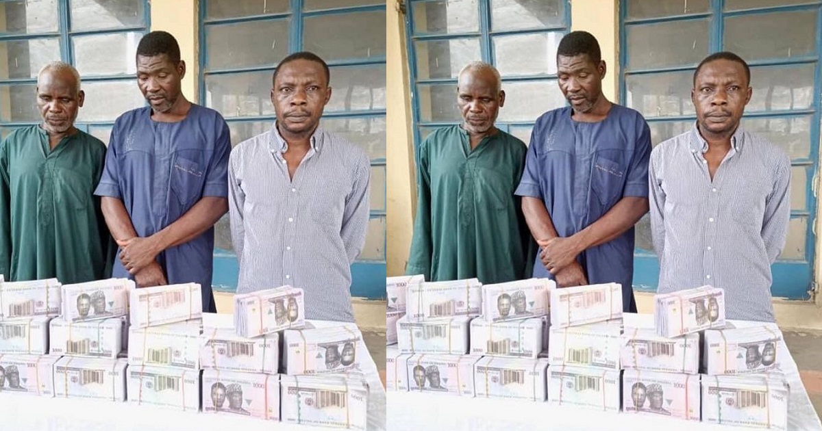 Pastor and his gang arrested while trying to sell 15.8 million counterfeit Naira notes