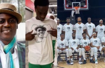 Nigerian Basketball team honor