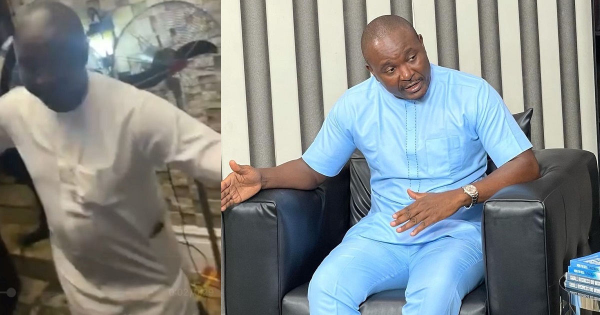 Akin Alabi explains why he sprayed ”only N9k” at Obi Cubana’ mum’s funeral