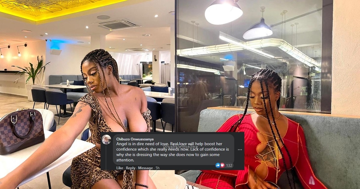 #BBNaija : Angel is in dire need of love, real love will boost her confidence – Nigerian Man writes.