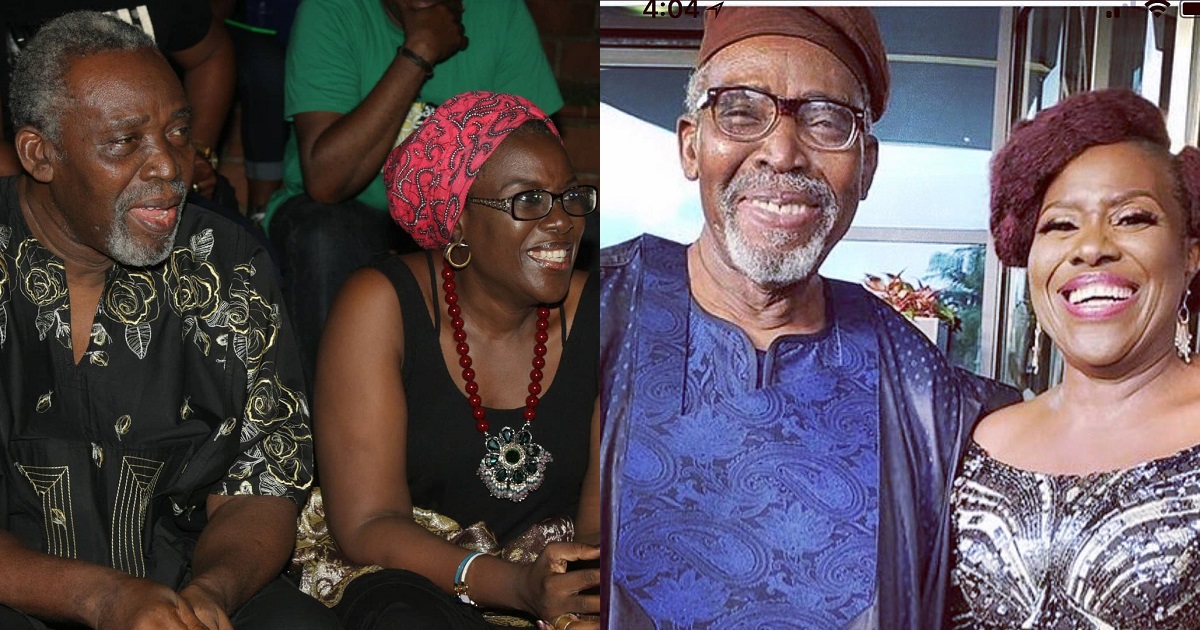 Actress Joke Silva celebrates her husband, Olu Jacobs, on his 79th birthday.