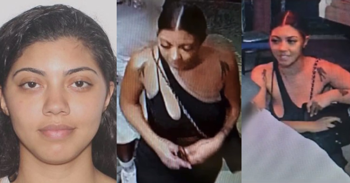 Young woman declared wanted