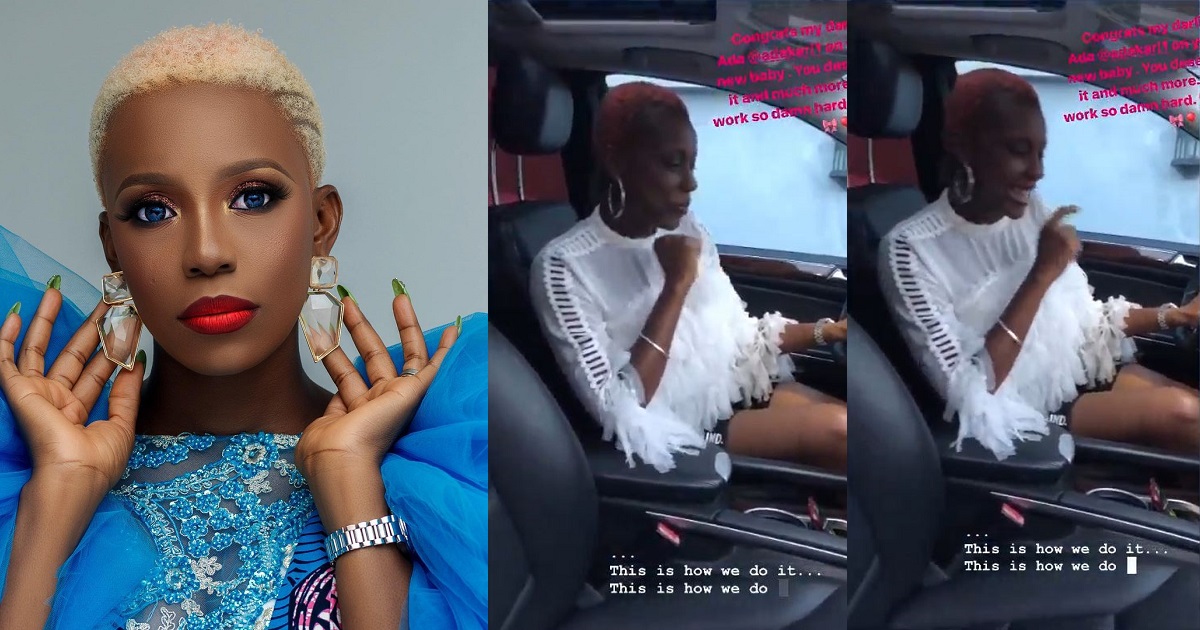 Another Nollywood actress, Ada Karl acquires brand new SUV (Video)
