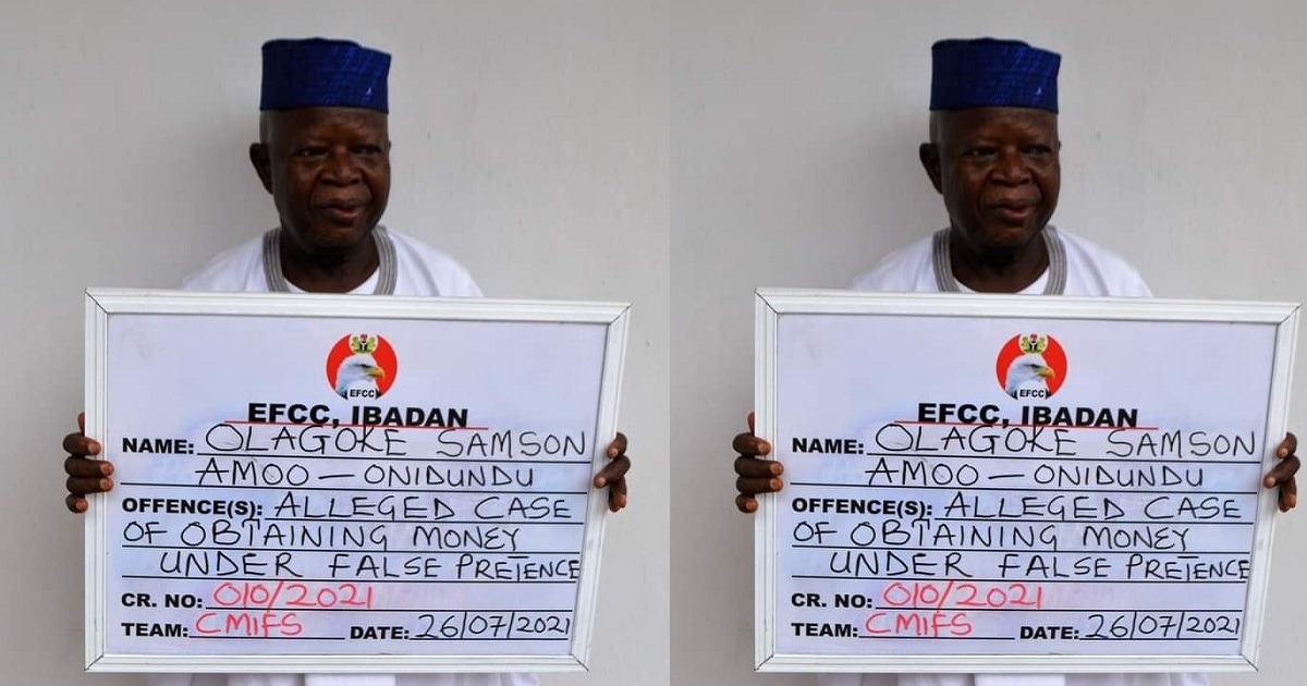 Traditional ruler lands in EFCC net over land scam in Ibadan