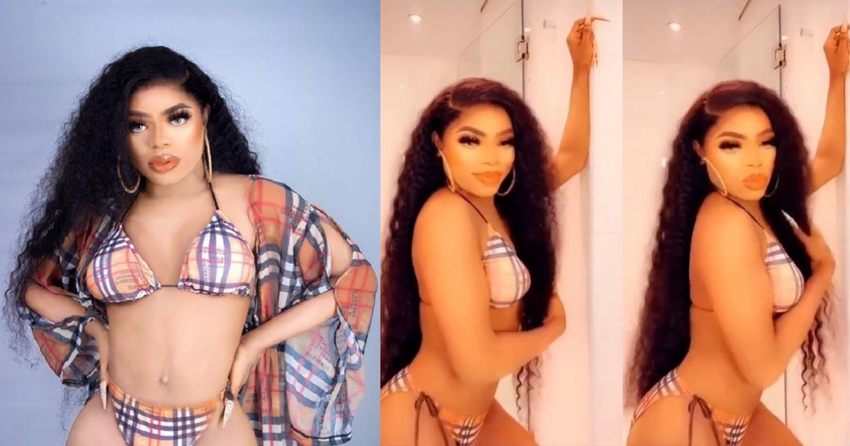 Bobrisky finally shows off post-surgery body (photos/video)