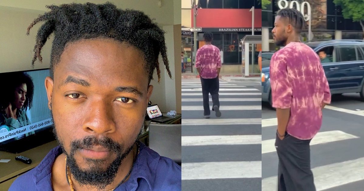 “I’m going to try Zebra crossing in Obalende” – Johnny Drille writes, after observing how US Drivers were civil with pedestrian crossing. (Video)