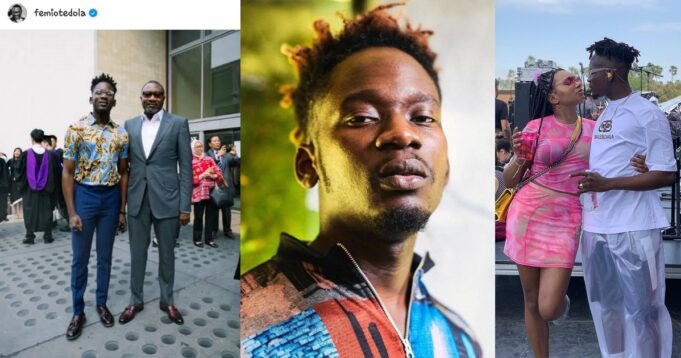 Femi otedola Femi Otedola celebrates