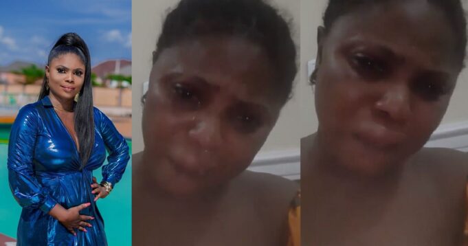 Evan Okoro cries