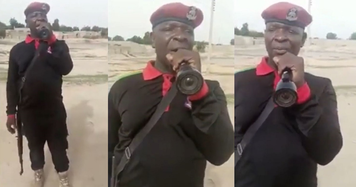 “No allowance, no market” – Police officers protest over unpaid allowance after 7 months of deployment in Katsina State (Video)