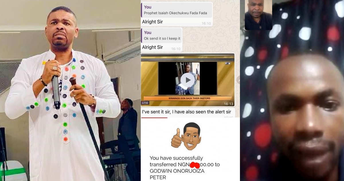 Church founder places sacked winners chapel pastor on 5 Years Salary of N100k Per Month
