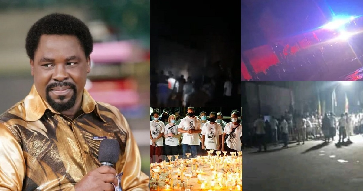 Fire guts building in TB Joshua’s synagogue church during his candlelight procession (photos/video)