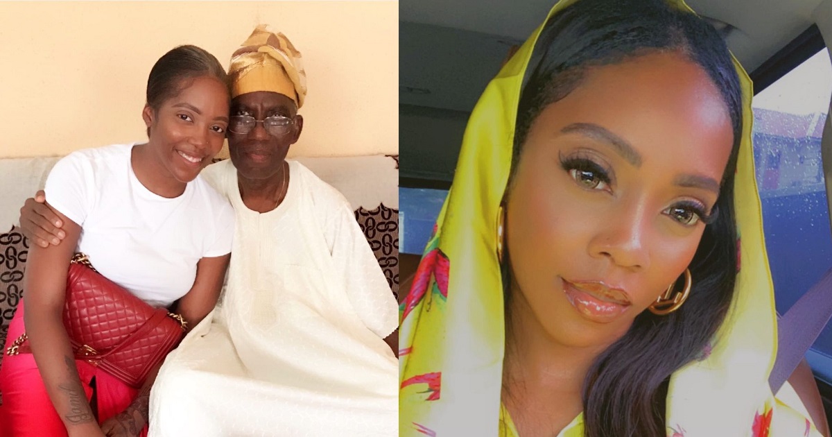 Singer, Tiwa Savage loses her father