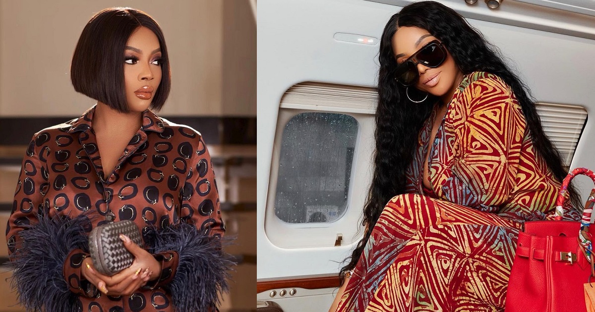 Between Toke Makinwa and a troll who said she is “unintelligent”