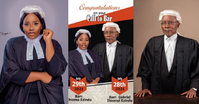 Father and daughter gets