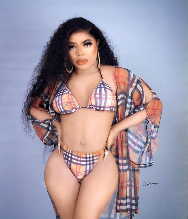 Bobrisky finally shows off 