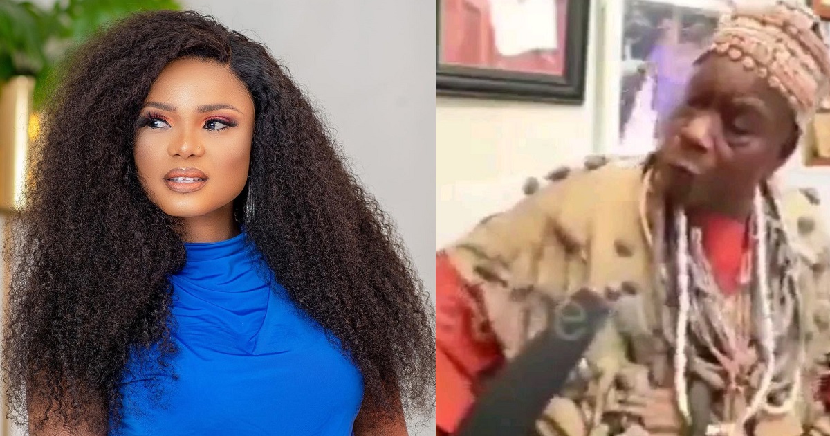 Elderly man in viral video who said Iyabo Ojo will suffer and die is reportedly dead