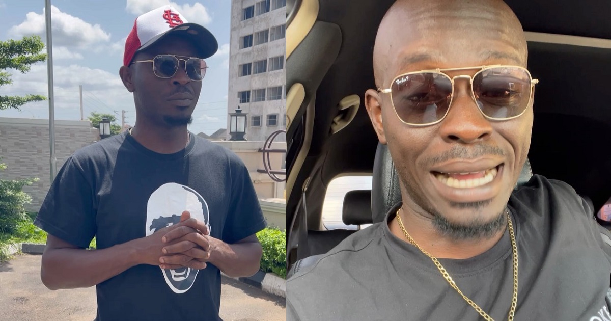 Popular Comedian, MR. Jollof quits smoking. (Video)