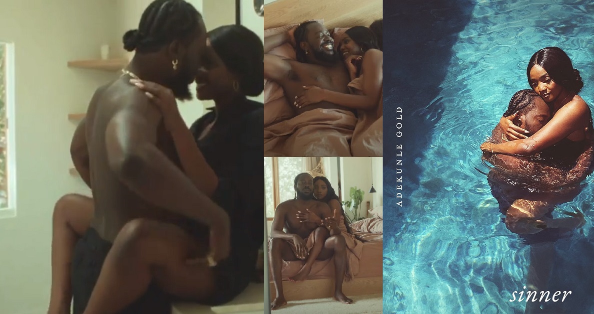 “This is pure oppression” – Hilarious reactions as Adekunle and Simi get intimate in new music video