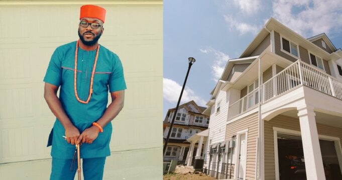 Nigerian man celebrates