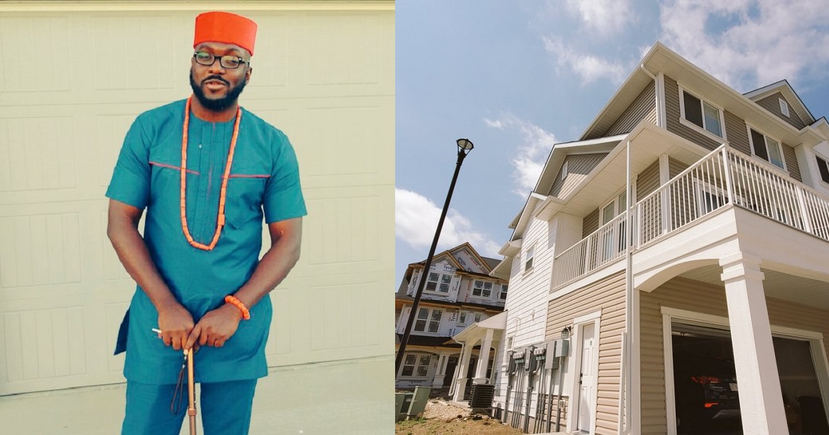 Nigerian man celebrates
